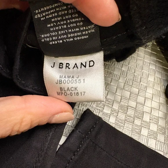 J Brand Skinny Jeans Maternity black - Picture 3 of 4